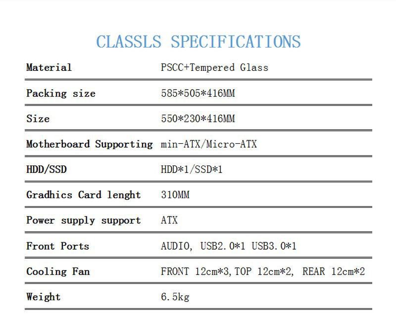 special shaped case atx gaming computer cases case cabinet ssd computer accessories 9